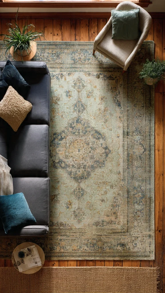 Vintage Sage Rugs Make Spaces Look Expensive