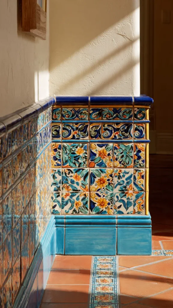 Colorful Talavera Tile Accents