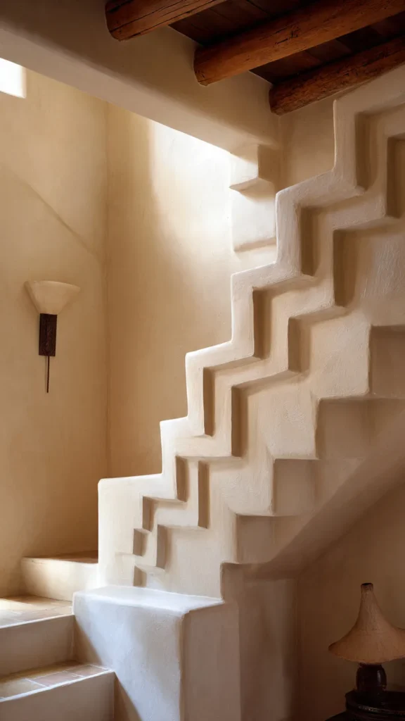 Pueblo Revival Stepped Details