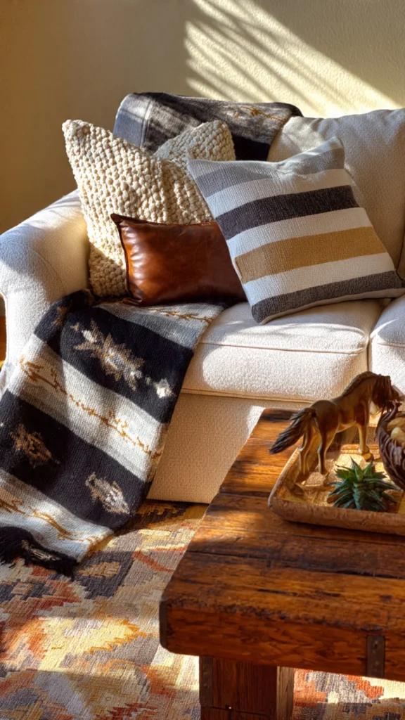 Bring in Western-Inspired Textiles and Patterns