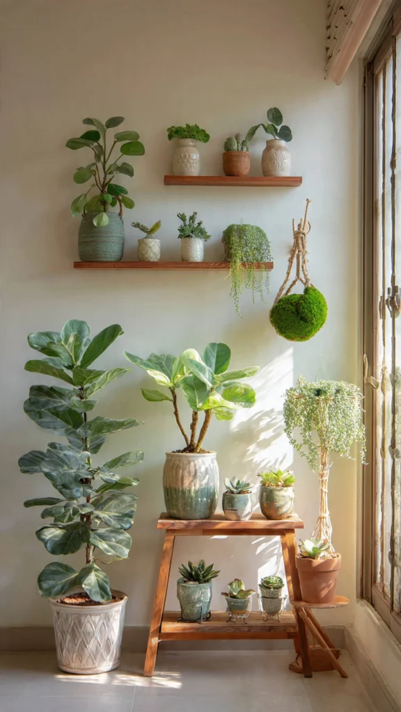 9. Indoor Plants and Biophilic Design Elements