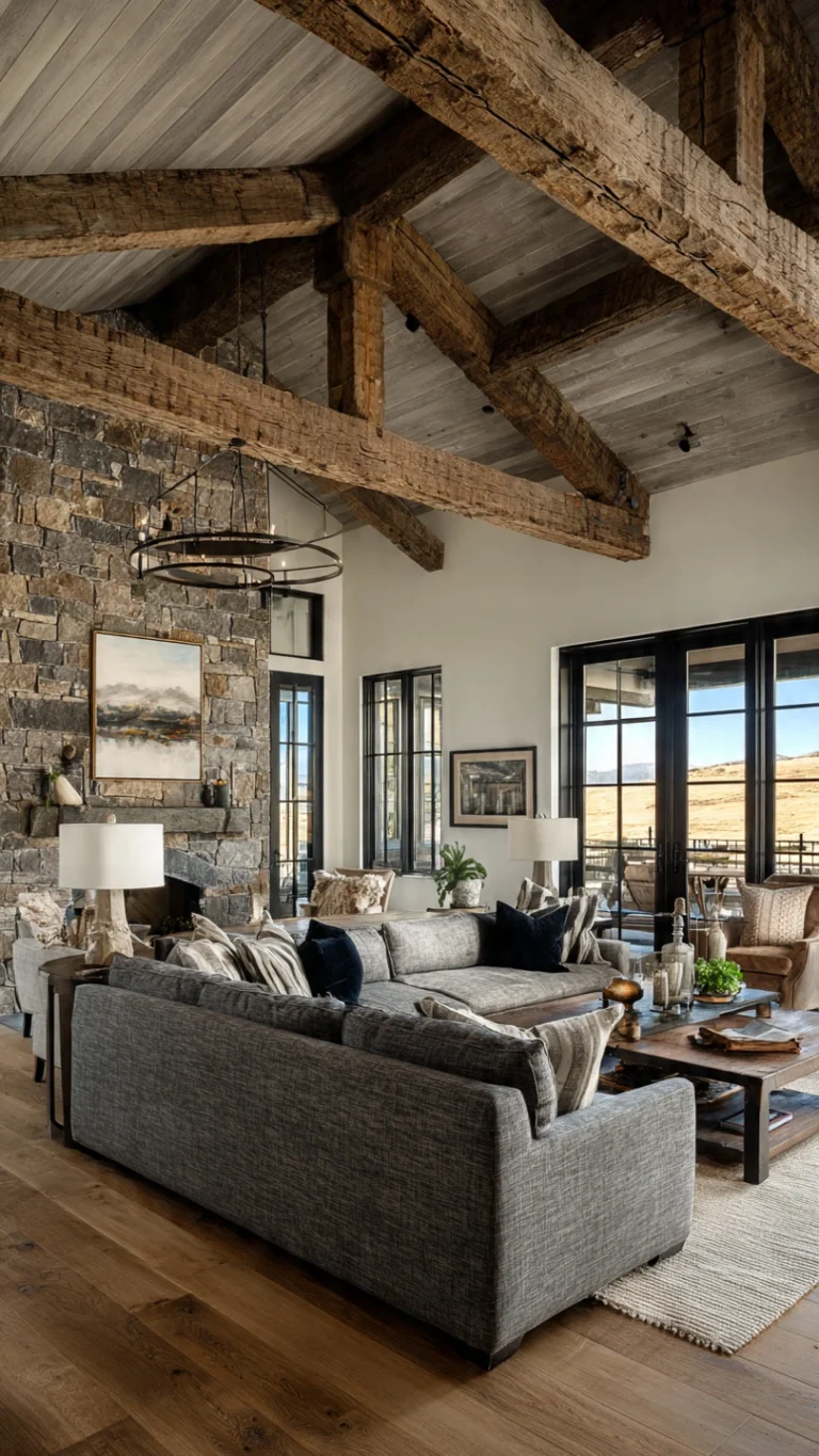 The Formula to Creating a Ranch Living Room That Feels Like Home on the Range