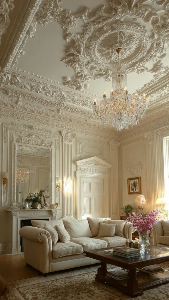 Ornate Ceiling Roses and Decorative Plasterwork