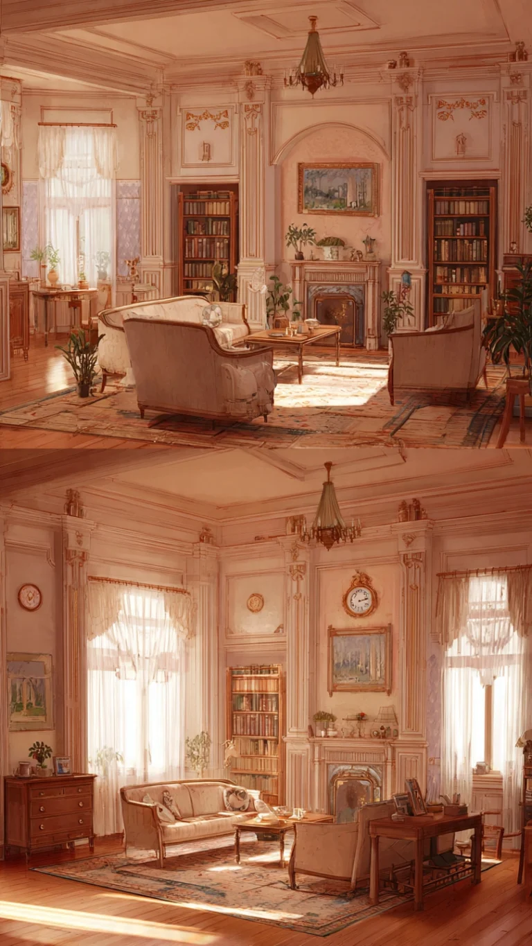 Spacious Edwardian Living Rooms That Take You Back an Era