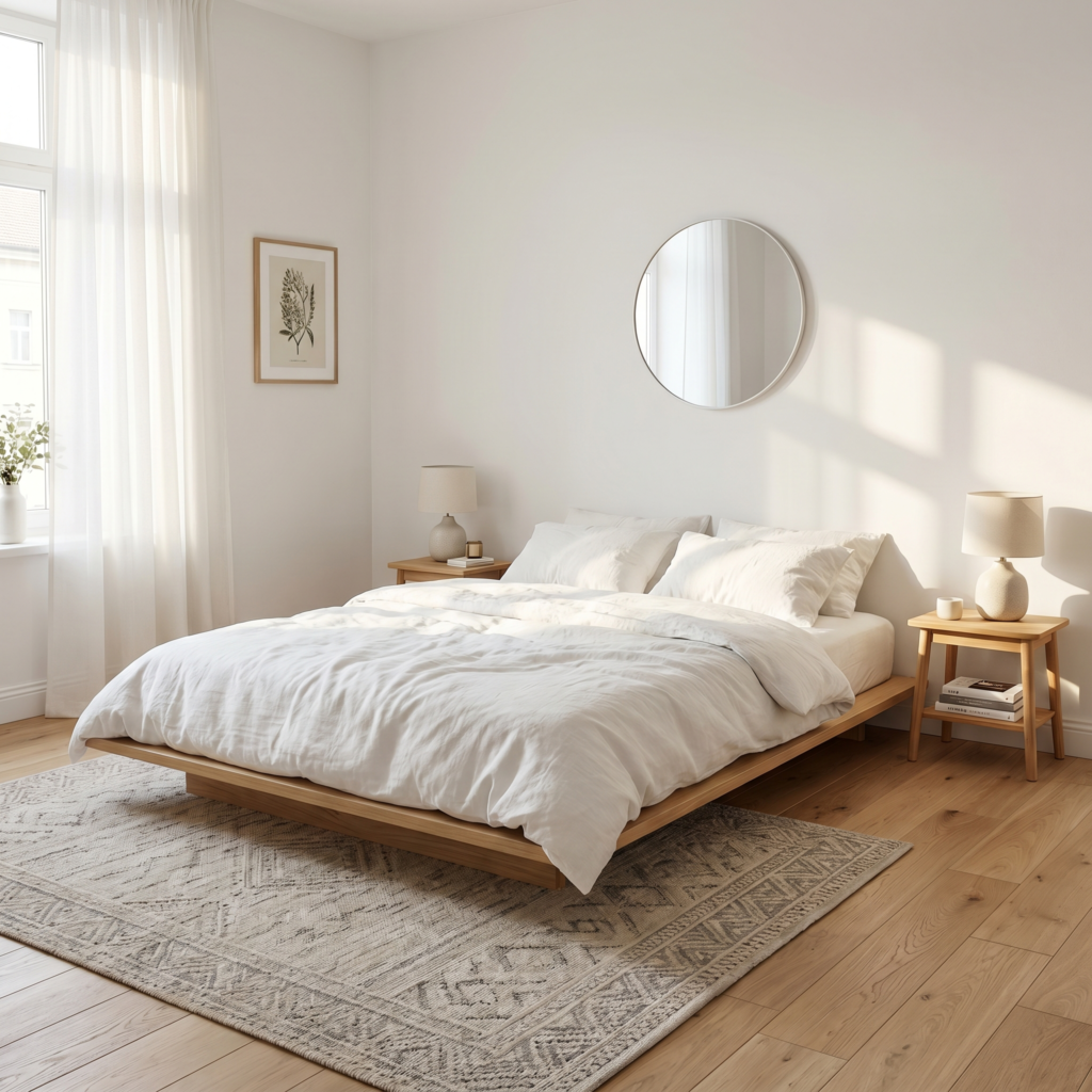 Scandinavian Bedroom Simplicity